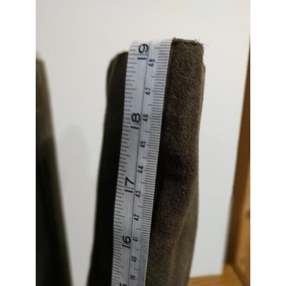 Bandolino Bilya Womens Medium Green Suede Knee-High Boots Size 10M With Buckle D - Picture 6 of 11